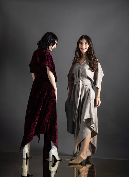 002 // asymmetrical dress