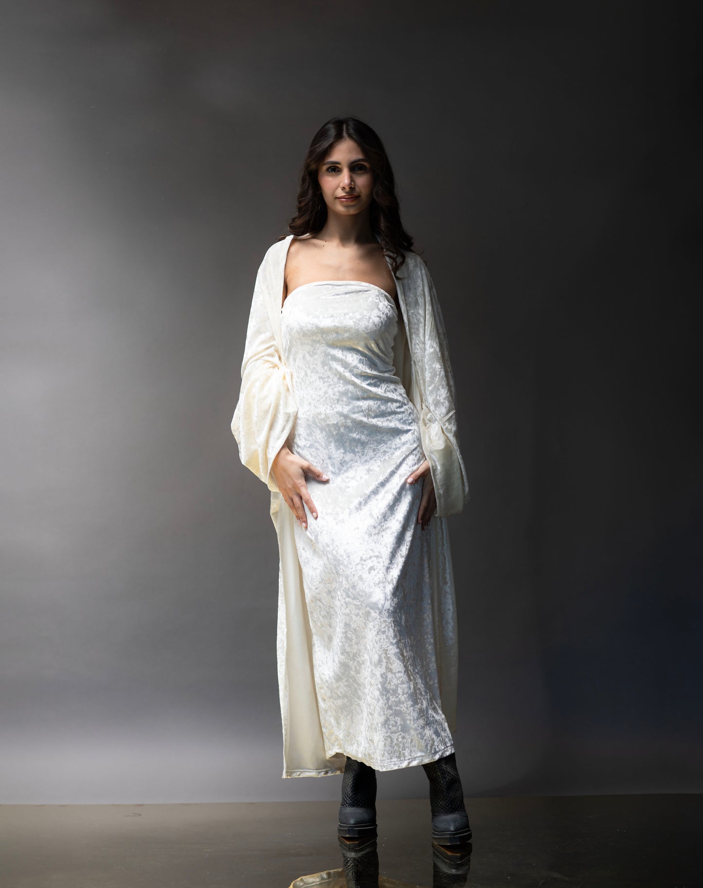 004 two piece kaftan