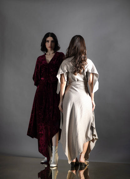 002 // asymmetrical dress