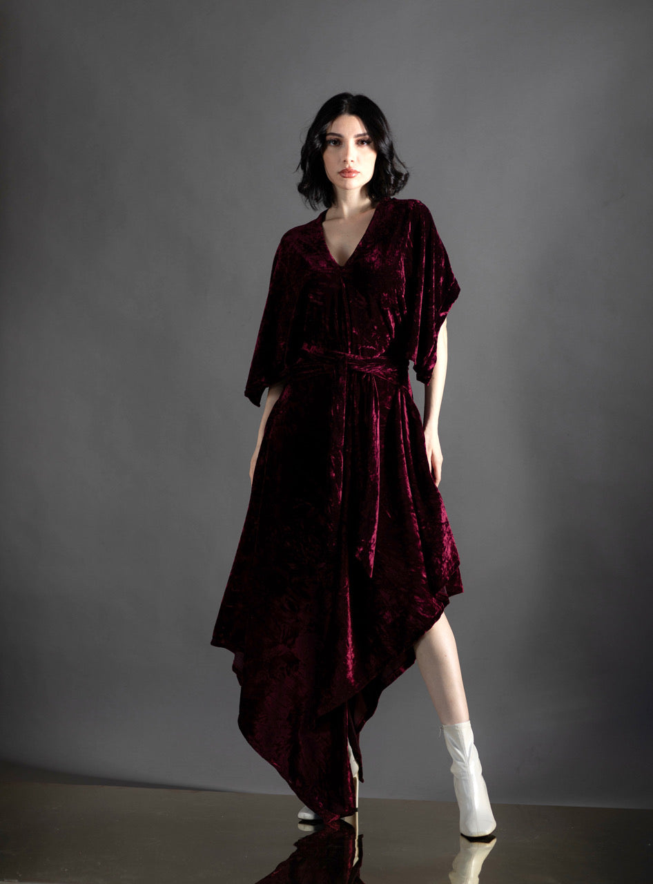 002 // asymmetrical dress
