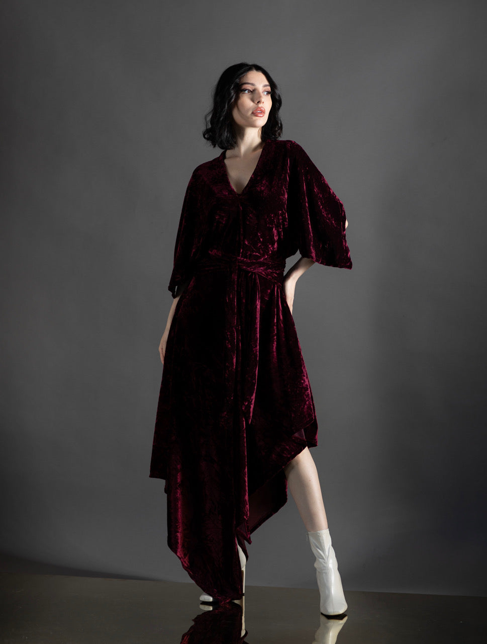 002 // asymmetrical dress